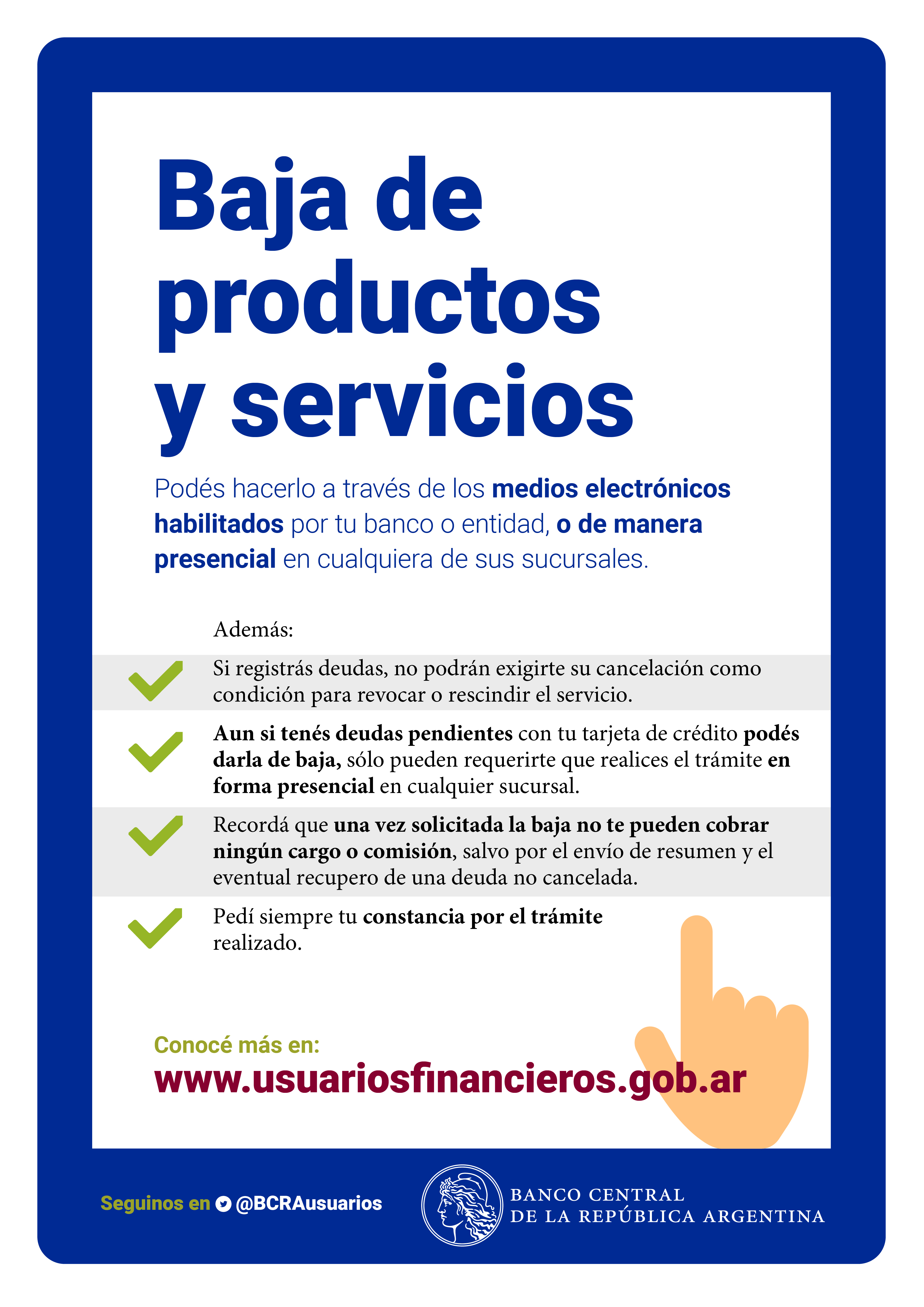Derechos del usuario financiero - Parte 1